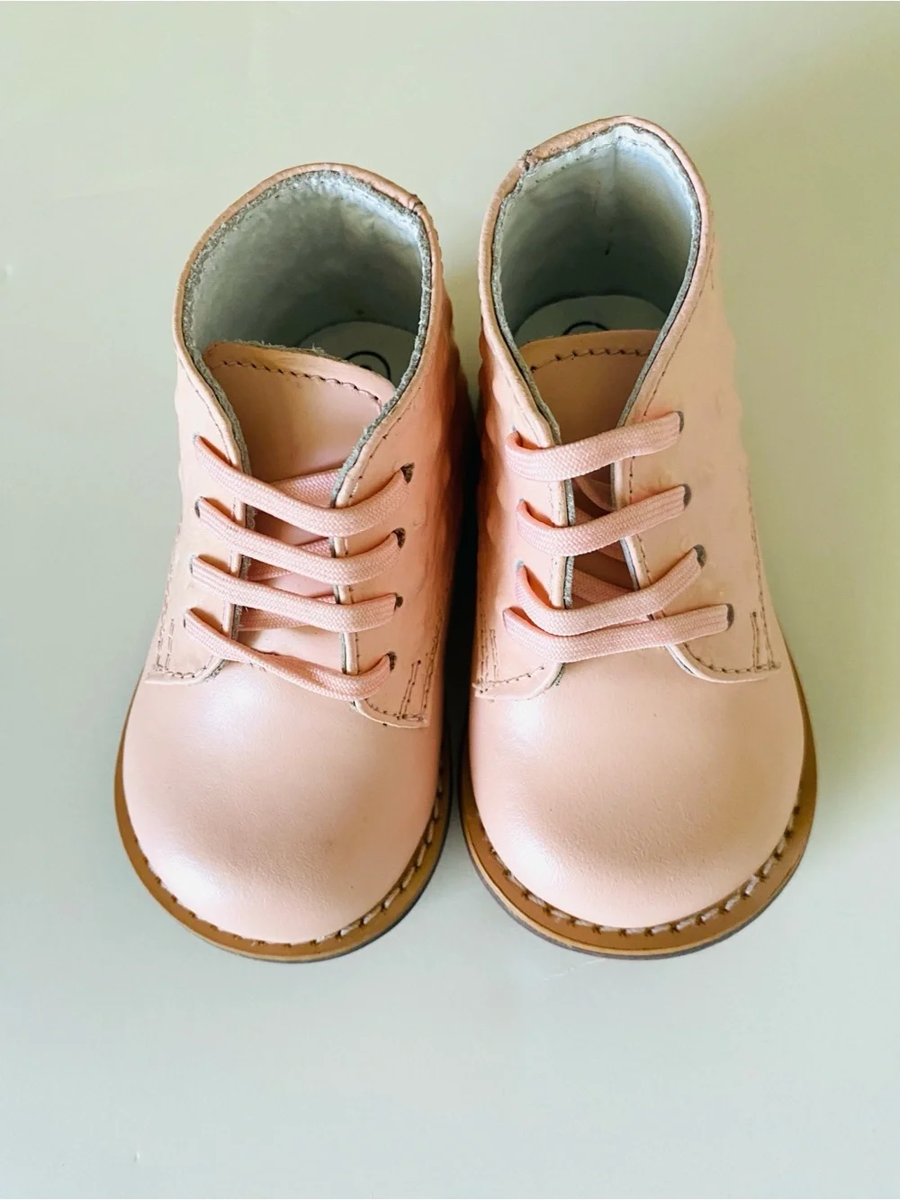 Josmo Baby Walking Shoes First Walker Training Shoes Pink Size 3 Infant Leather